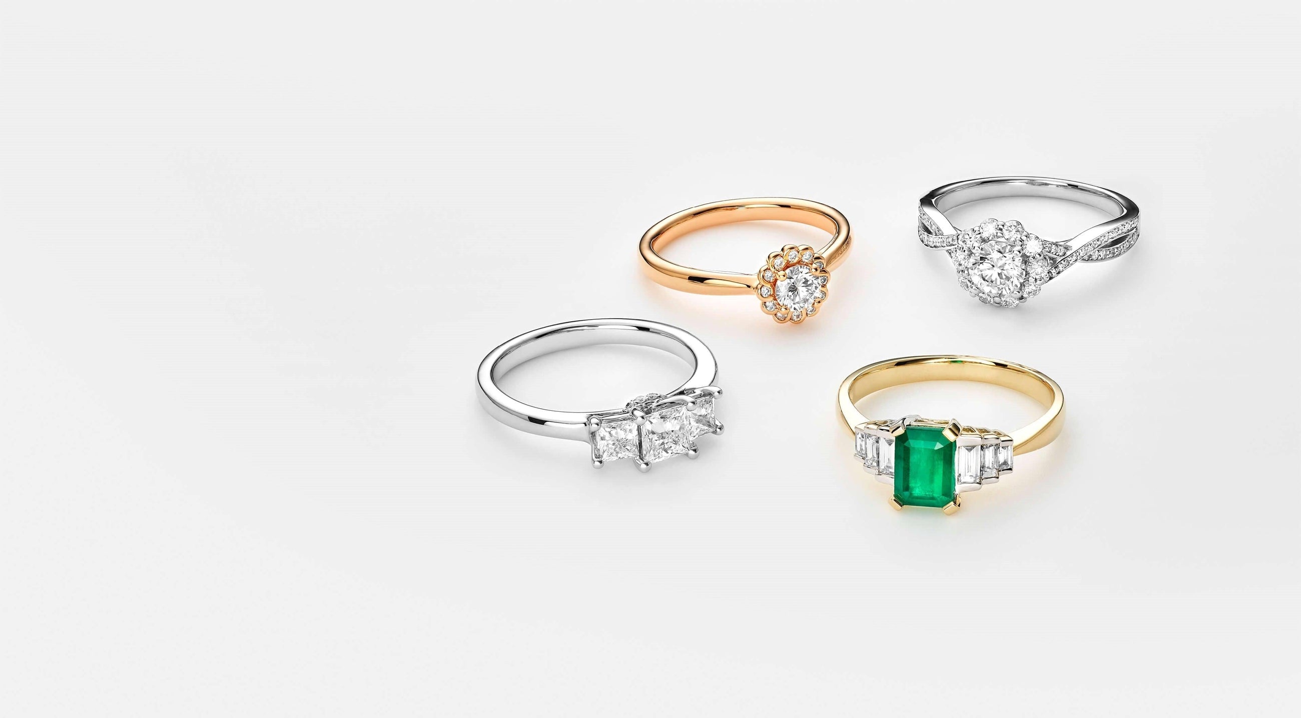 Ascot Emerald Cut Trilogy – Appleby Jewellers Dublin